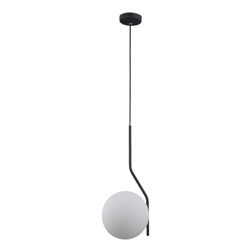 ITALUX - Żyrandol na lince CARIMI 1xE27/5W/230V czarny