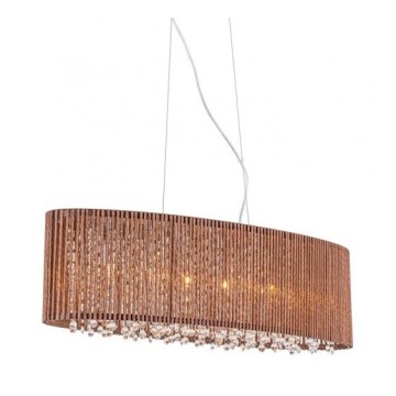 ITALUX - Żyrandol na lince CHOCO 6xG9/42W/230V