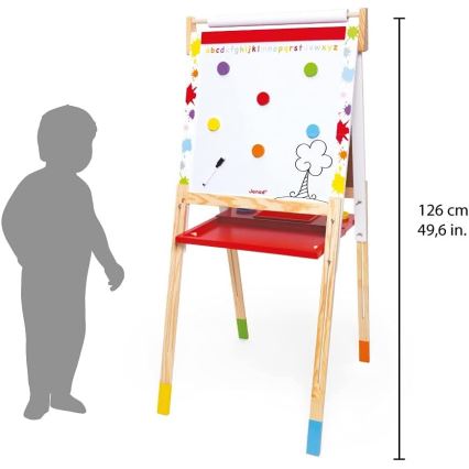 Janod - Czerwona tablica magnetyczna