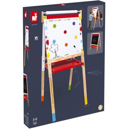 Janod - Czerwona tablica magnetyczna