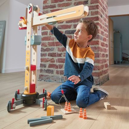 Janod - Drewniany dźwig BOLID