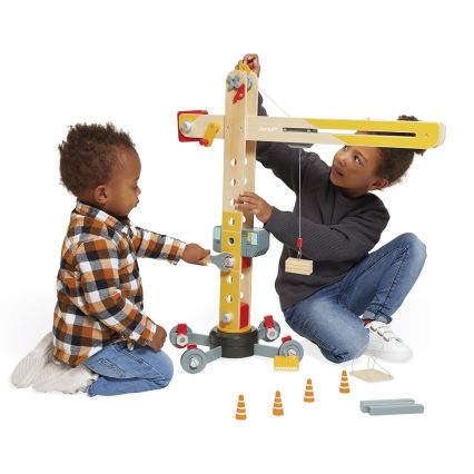 Janod - Drewniany dźwig BOLID