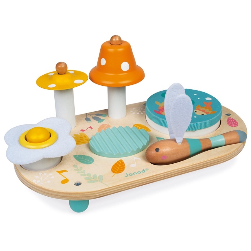 Janod - Drewniany stolik muzyczny PURE