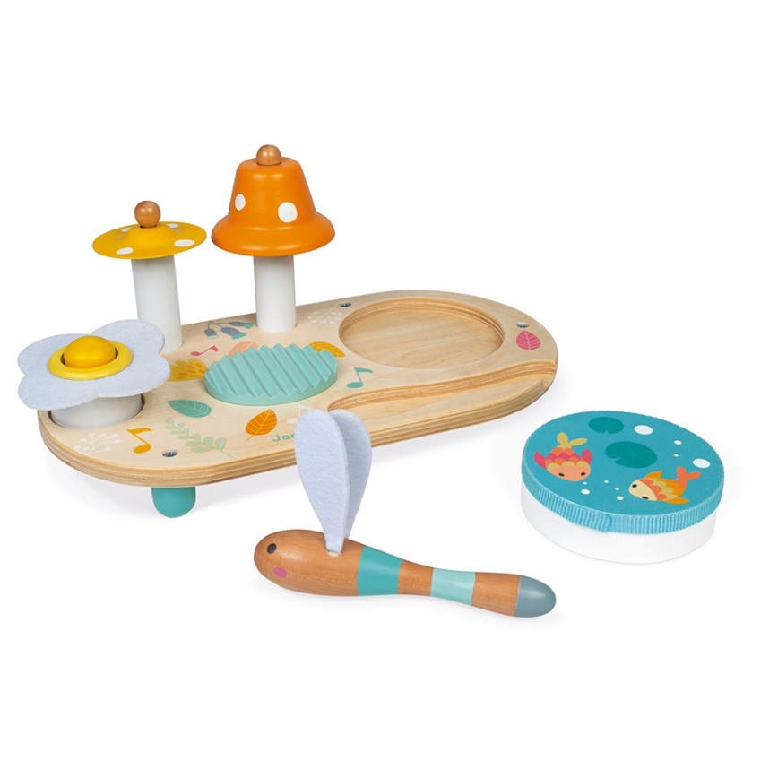 Janod - Drewniany stolik muzyczny PURE