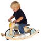 Janod - Dziecięcy drewniany rowerek pchany 2w1