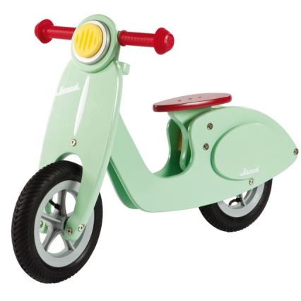 Janod - Dziecięcy rowerek biegowy VESPA zielony