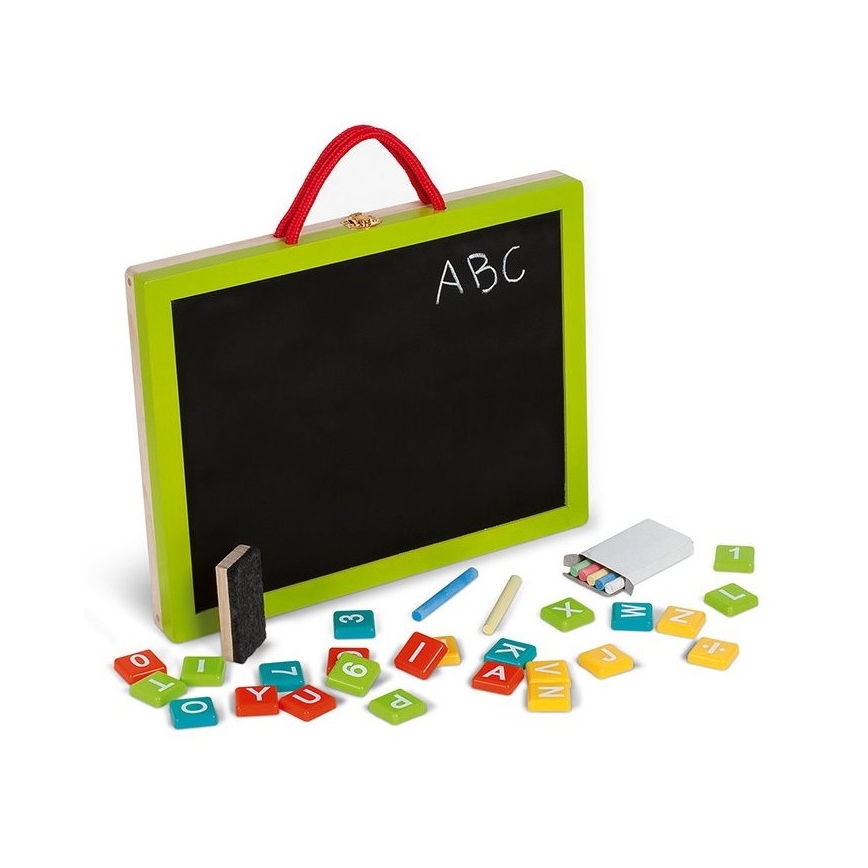Janod - Etui z tablicą magnetyczną 4w1
