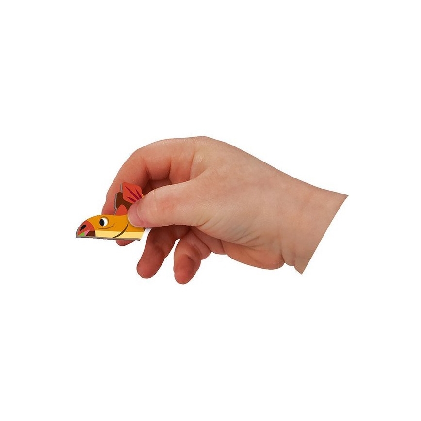 Janod - Magnetyczny zestaw interaktywny MAGNETIBOOK dinozaury