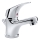 JIKA H3111N10041111 - Kran do umywalki + odpływ z przelewem TALAS 12,3 cm chrom błyszczący