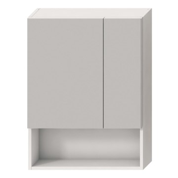 JIKA H4532410383041 - Szafka z lustrem z półką LYRA 80x60 cm biały