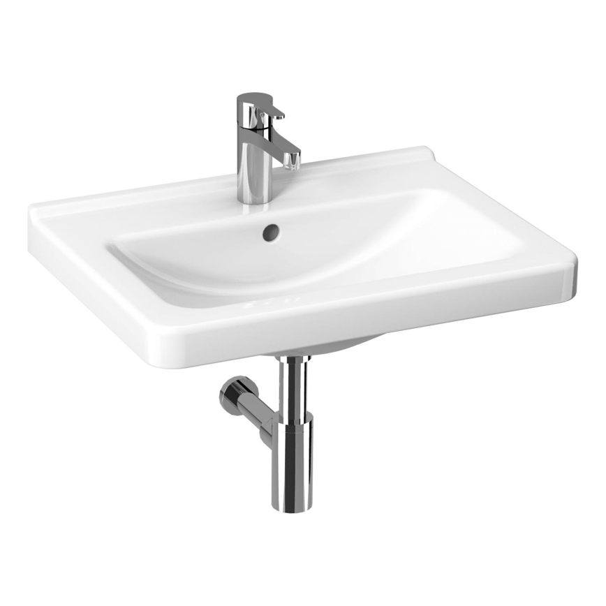 JIKA H8104240001041 - Wiszące umyvadlo CUBITO 65x48,5 cm ceramika/biały