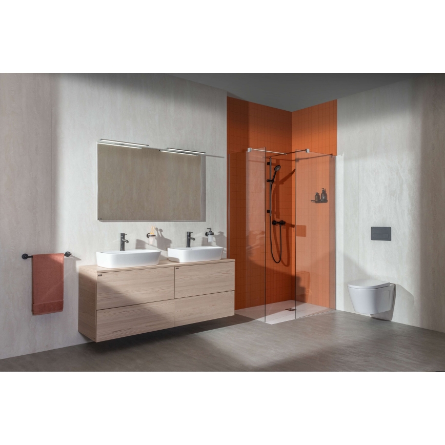 JIKA H8183827571041 - Umywalka nablatowa LYRA 55x40 cm ceramika/matowy biały