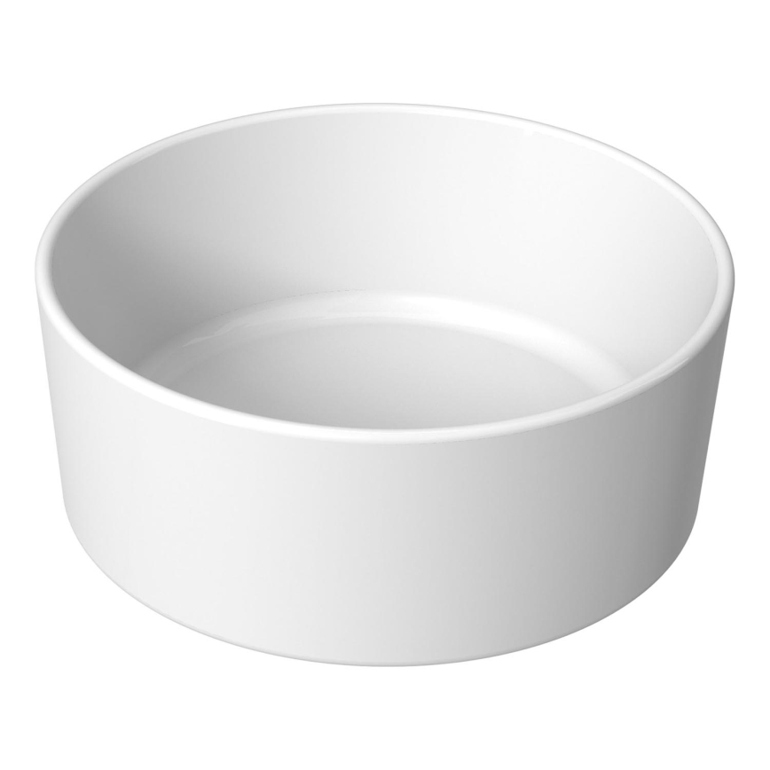 JIKA H8184200001121 - Umywalka nablatowa CUBITO śr. 40 cm ceramika/biała