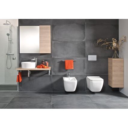JIKA H8184200001121 - Umywalka nablatowa CUBITO śr. 40 cm ceramika/biały