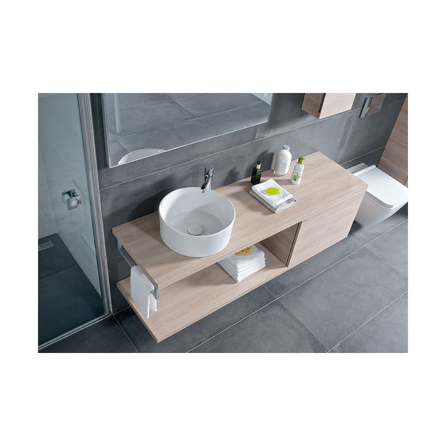 JIKA H8184200001121 - Umywalka nablatowa CUBITO śr. 40 cm ceramika/biały