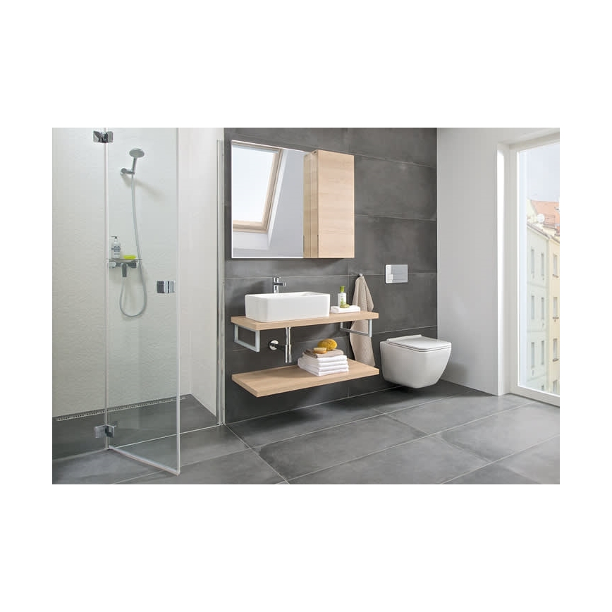 JIKA H8184230001121 - Umywalka nablatowa CUBITO 50x35 cm ceramika/biały