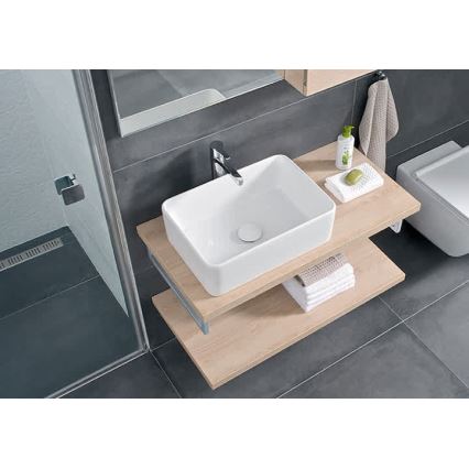 JIKA H8184230001121 - Umywalka nablatowa CUBITO 50x35 cm ceramika/biały