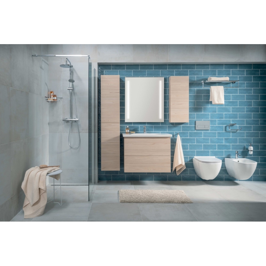 JIKA H8317121003021 - Bidet podwieszany MIO ceramika/perłowy biały