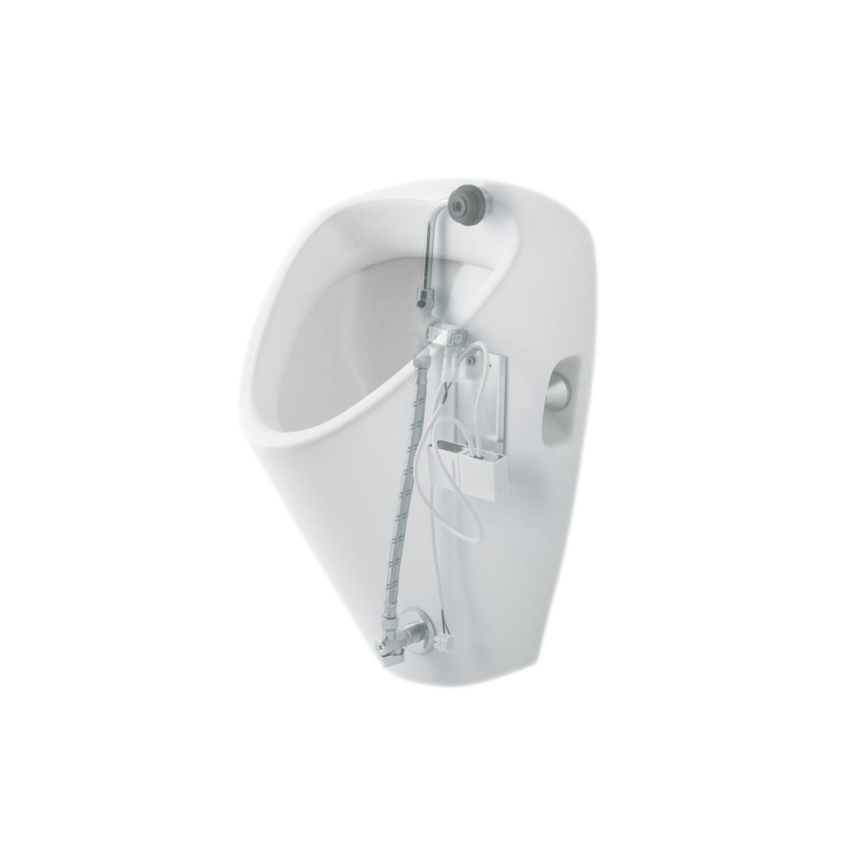 JIKA H8430700000001 - Pisuar GOLEM wewnętrzny dopływ, tylny odpływ ceramika/biały