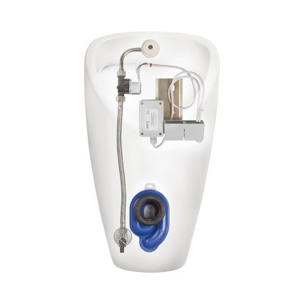 JIKA H8430700004901 - Pisuar z czujnikiem GOLEM 230V wewnętrzny dopływ, tylny odpływ ceramika/biały