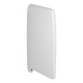 JIKA H8476010000001 - Ścianka działowa do pisuaru SPLIT 66x41 cm ceramika/biała