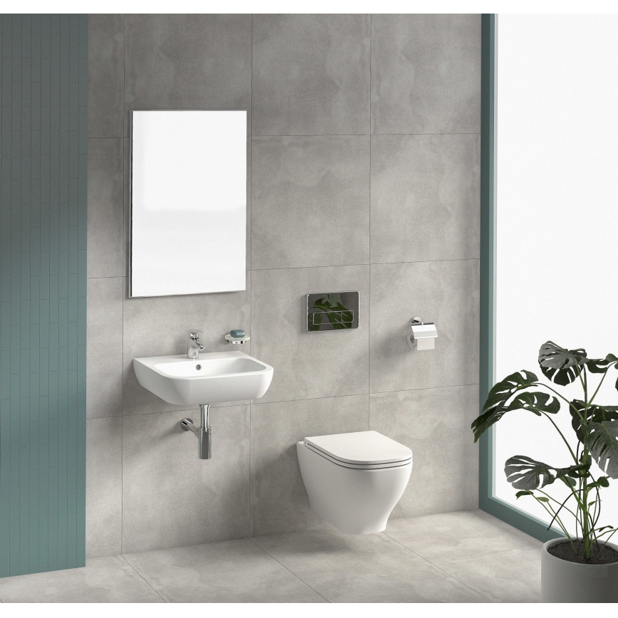 JIKA H8666180000001 - WC wiszące DEEP, ceramika/biała + deska sedesowa SoftClose DEEP, duroplast/biała
