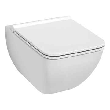JIKA H8669540000001 - Wisząca miska WC PURE, ceramika/biała + deska sedesowa SoftClose PURE, duroplast/biała