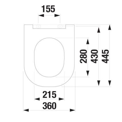 JIKA H8917160000631 - Deska sedesowa SoftClose MIO duroplast/biały