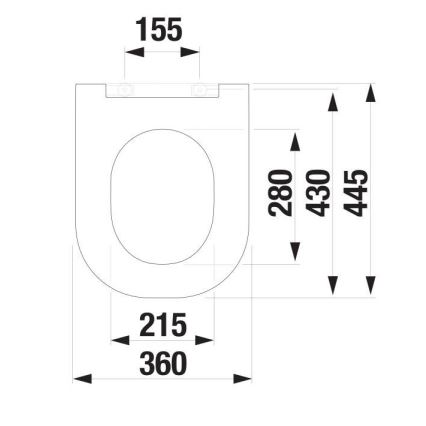 JIKA H8917167570631 - Deska sedesowa SoftClose MIO duroplast/biały