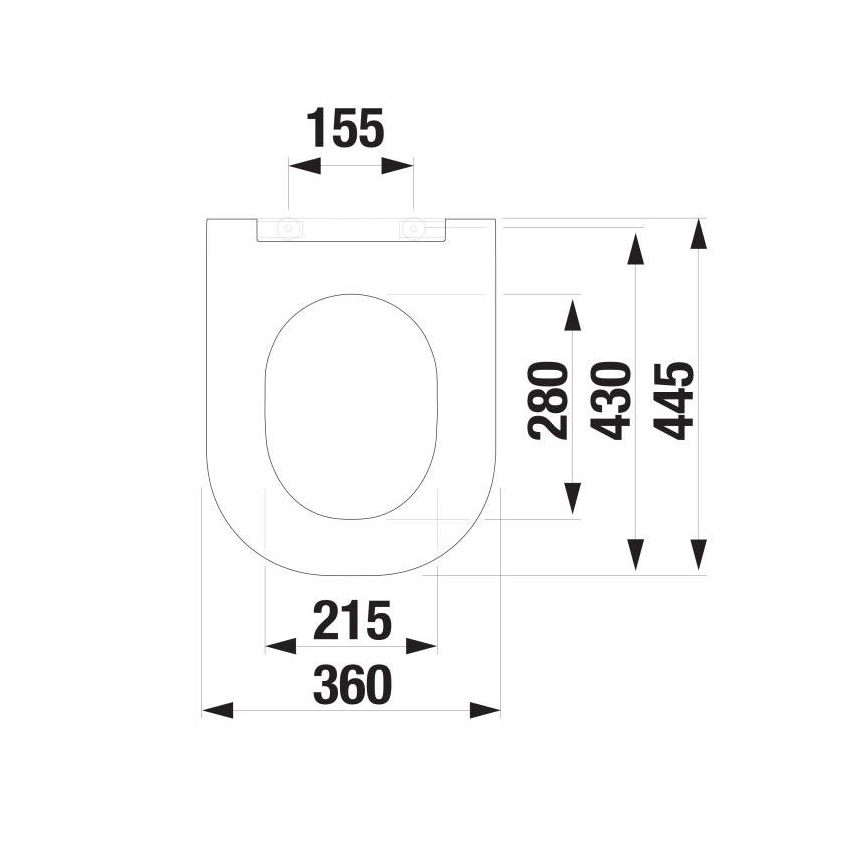 JIKA H8917167570631 - Deska sedesowa SoftClose MIO duroplast/biały