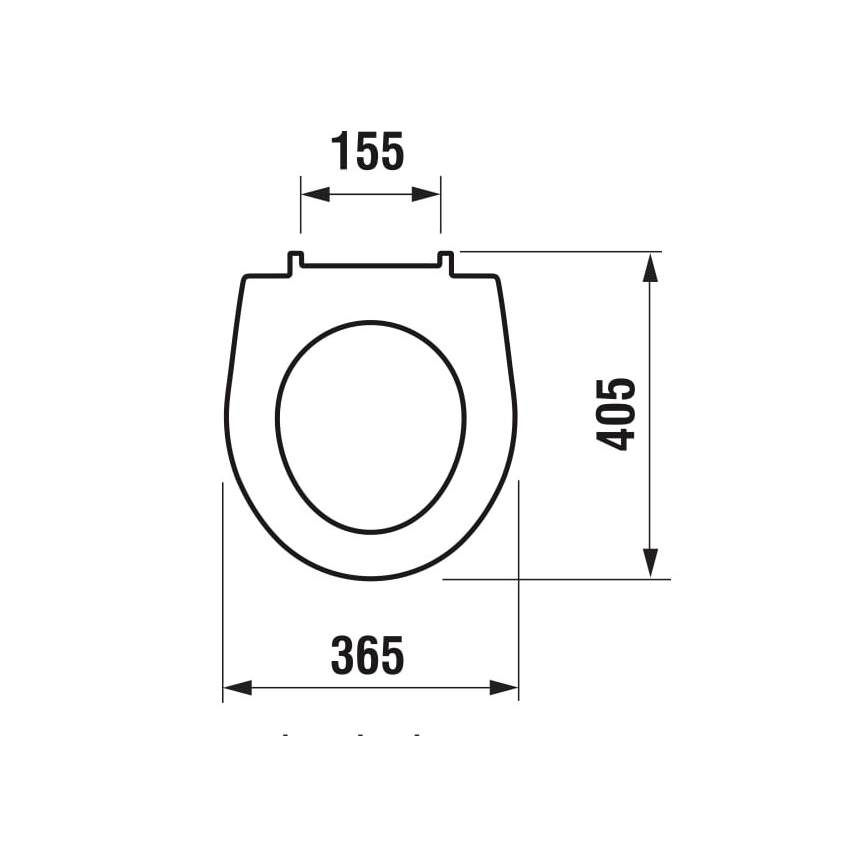 JIKA H8933803000631 - Deska sedesowa LYRA duroplast/biała
