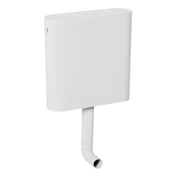 JIKA H8937100000001 - Spłuczka MODUL z bocznym przyłączem, obudowa z tworzywa sztucznego, kolor biały