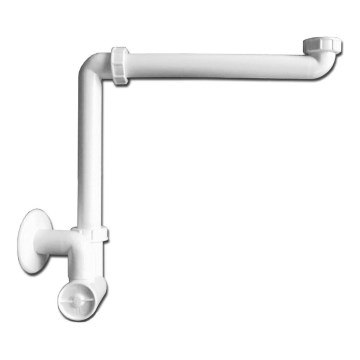 JIKA H8942460000001 - Syfon do umywalki CUBITO DN40 bílá