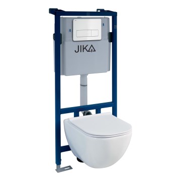JIKA H8956520000001 - Moduł podtynkowy do wiszącej toalety z możliwością montażu bidetu