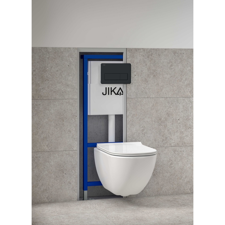 JIKA H8956520000001 - Moduł podtynkowy do wiszącej toalety z możliwością montażu bidetu