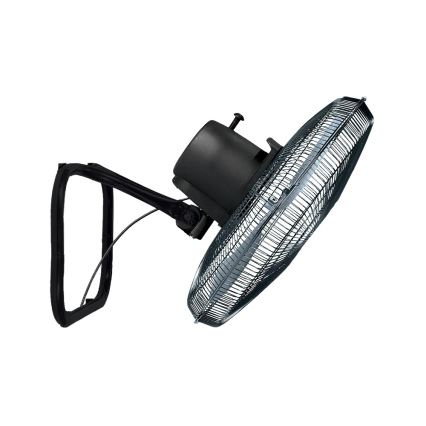 JOHNSON - Wentylator stojący 3 w 1 WOOD 80W/230V śr. 50 cm czarny/beżowy