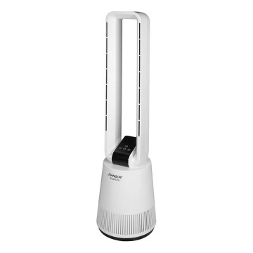 JOHNSON - Wentylator z oczyszczaczem powietrza i filtrem HEPA ARIA PURA 90W/230V biały + pilot zdalnego sterowania