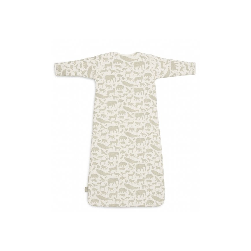 Jollein - Śpiwór 2w1 3-9 miesięcy 3 TOG Animals Olive Green