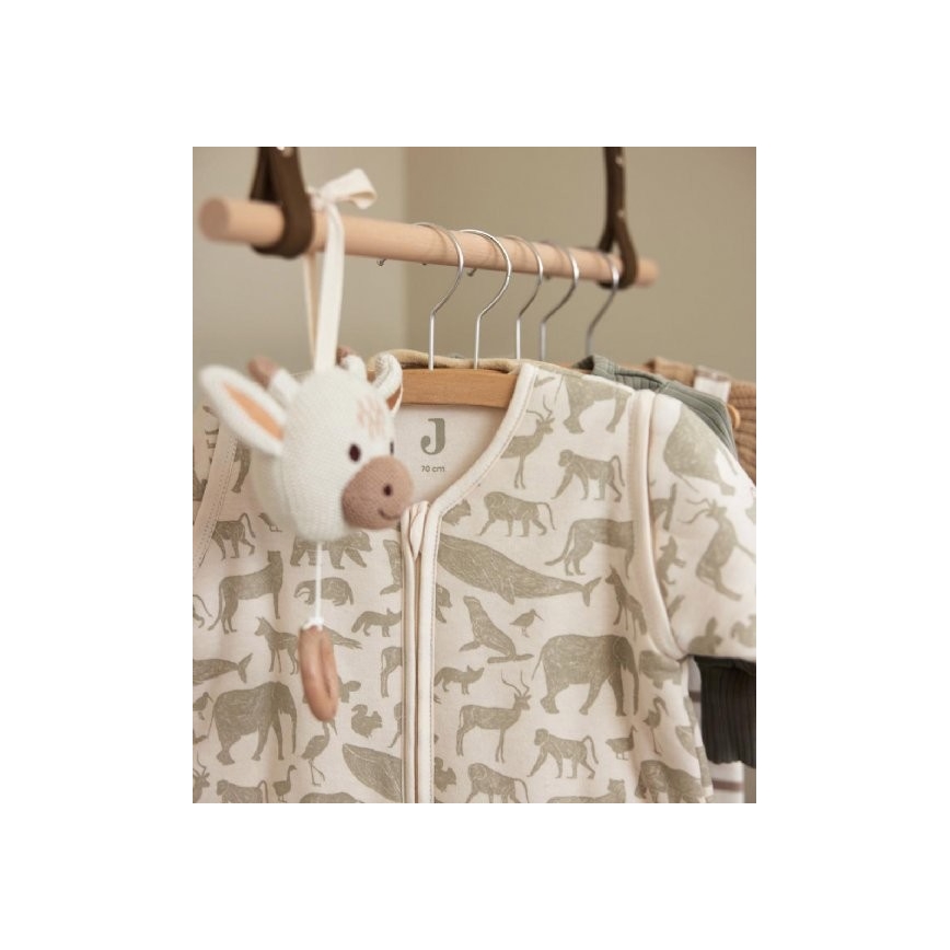 Jollein - Śpiwór 2w1 6-18 miesięcy 3 TOG Animals Olive Green