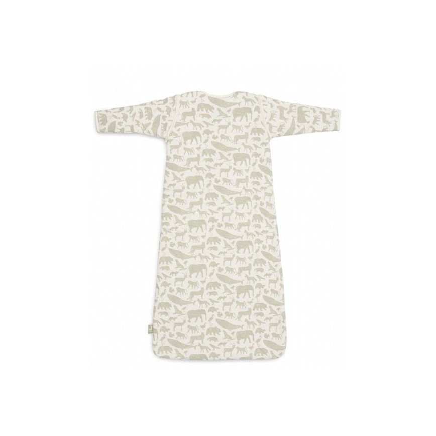 Jollein - Śpiwór 2w1 6-18 miesięcy 3 TOG Animals Olive Green