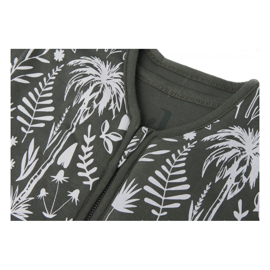 Jollein - Śpiwór 2w1 6-18 miesięcy 3 TOG Botanical Leaf Green