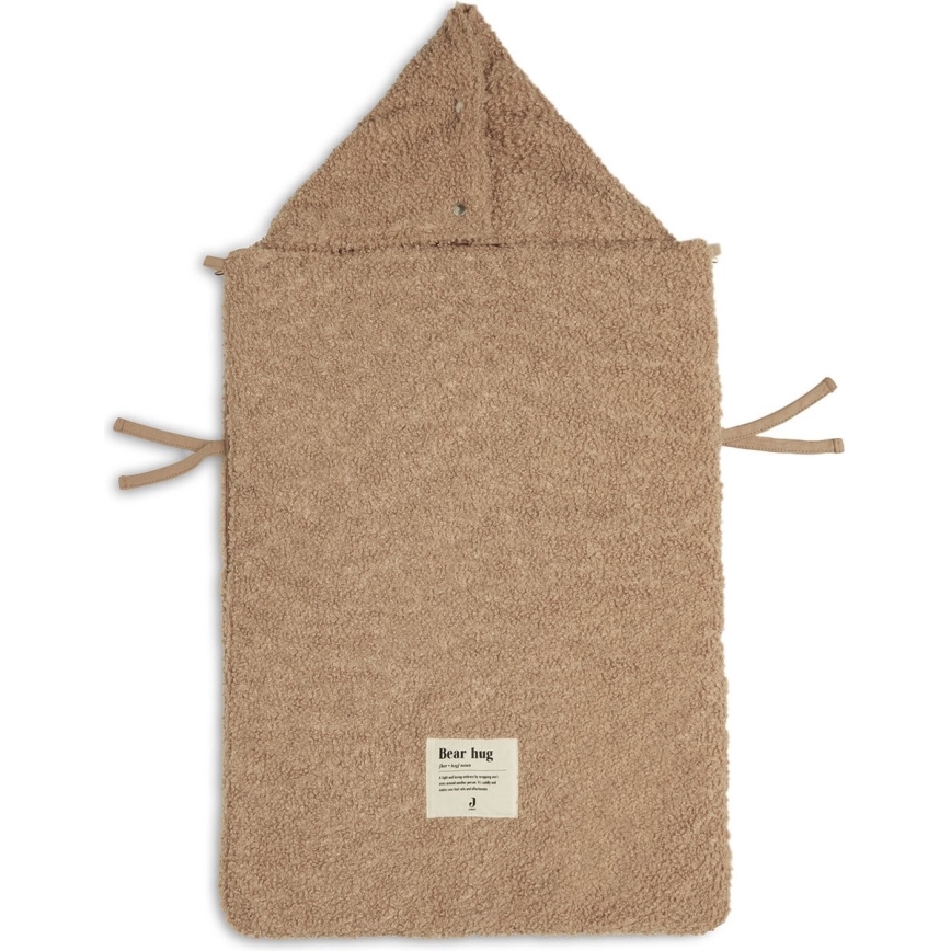 Jollein - Torba na fotelik samochodowy BOUCLE 42x82 cm Boucle Biscuit