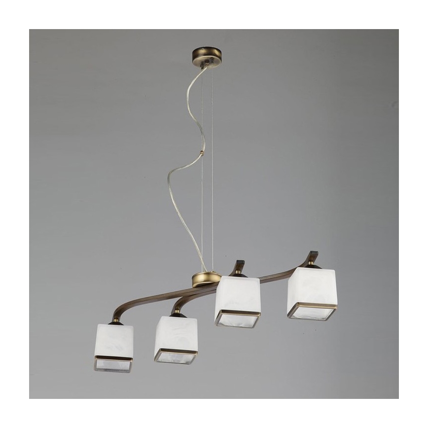Jupiter 1086 - GA4 - Lampa wisząca GABI 4xE27/40W/230V
