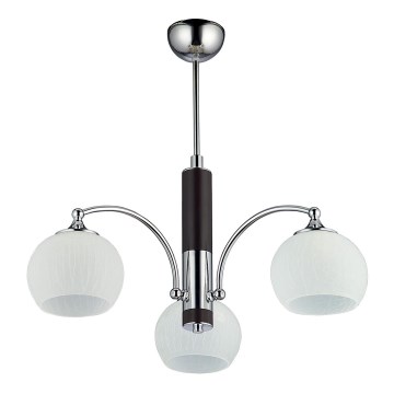 Jupiter 1134 - LO 3 - Lampa wisząca LARGO 3xE27/60W/230V