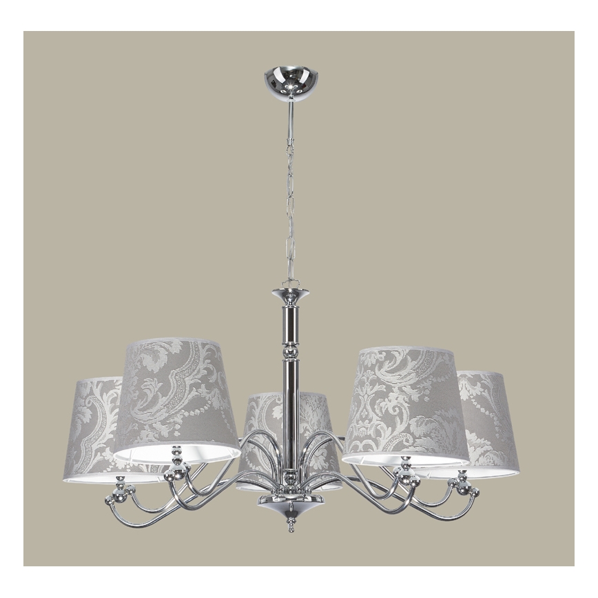 JUPITER 1289-VS5 - Lampa wisząca VENUS 5xE27/60W
