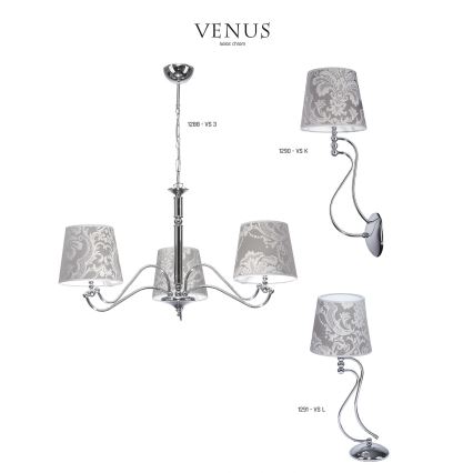 JUPITER 1289-VS5 - Lampa wisząca VENUS 5xE27/60W