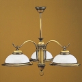 Jupiter 13 - OZ-3 - Lampa wisząca OPÁL 3xE27/60W/230V