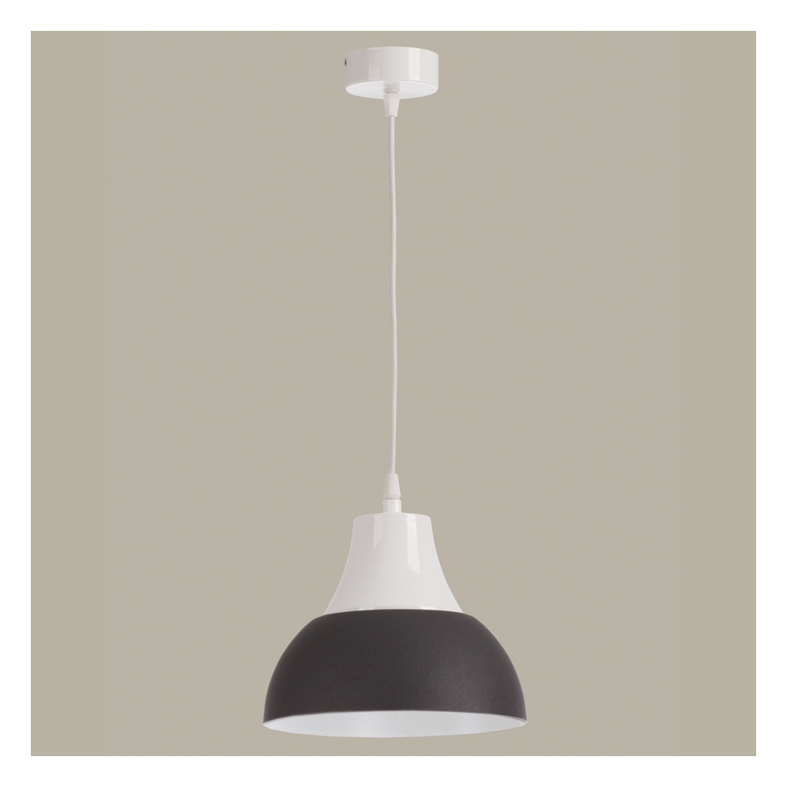 Jupiter 1395 - NEL M GR - Lampa wisząca NEL 1xE27/60W/230V
