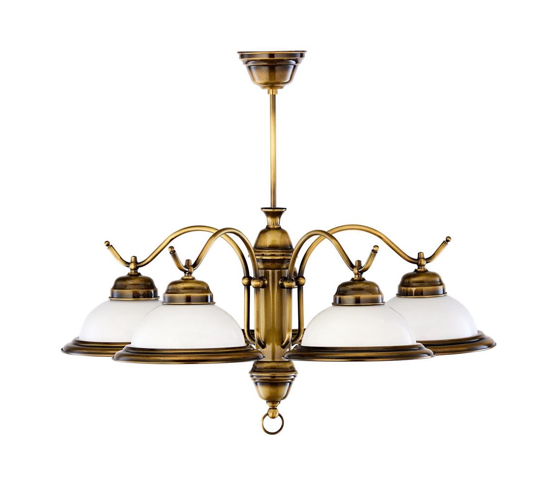 Jupiter - 15 - OZ-5 - Żyrandol OPÁL 5xE27/60W/230V
