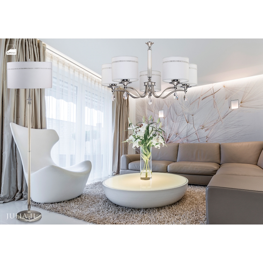 Jupiter 1530 - JU P H - Lampa podłogowa JULIA II E27/60W